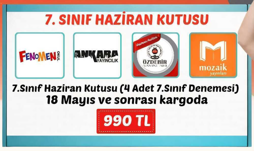 7. SINIF HAZİRAN KUTUSU 