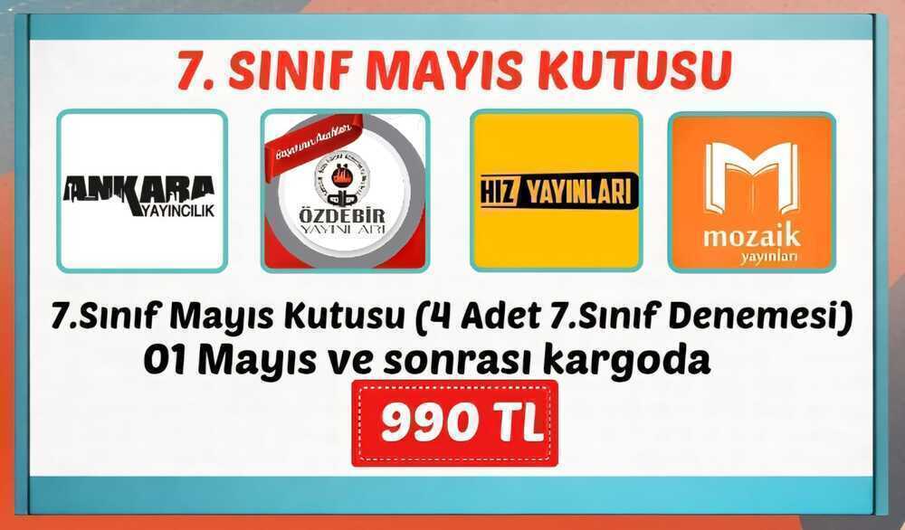 7. SINIF MAYIS KUTUSU 